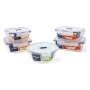 Ensemble de Boîtes à Lunch Luminarc Pure Box Active (5 pcs) Verre (5)