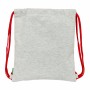 Bolsa Mochila con Cuerdas Safta Benneton Gris 35 x 1 x 40 cm
