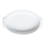Plat de Four Pyrex Blanc Céramique (35 x 23 cm)