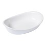 Plat de Four Pyrex Supreme Blanc Céramique (26 x 18 cm)