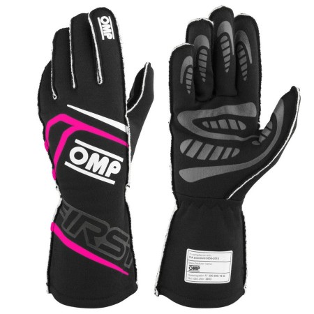 Gants OMP FIRST Noir XS FIA 8856-2018