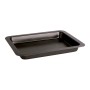 Plaque de Cuisson Antiadhésive Quid Sweet Grey acier galvanisé (42 x 32 x 4 cm)