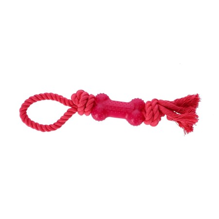 Jouet pour chien Dingo 30074 Rose Coton Caoutchouc