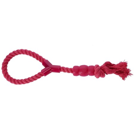 Jouet pour chien Dingo 30080 Rose Coton Caoutchouc