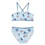 Bikini-Braga Para Niñas Stitch Azul