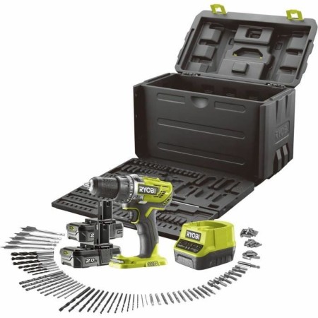 Taladro Ryobi R18DD3 18 V 100 Piezas