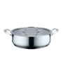 Casserole avec Couvercle Haeger Gris Ø 24 cm