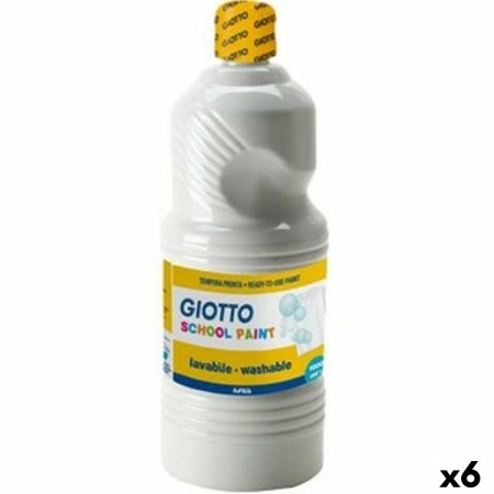 Témpera Giotto  Blanco 1 L (6 Unidades)