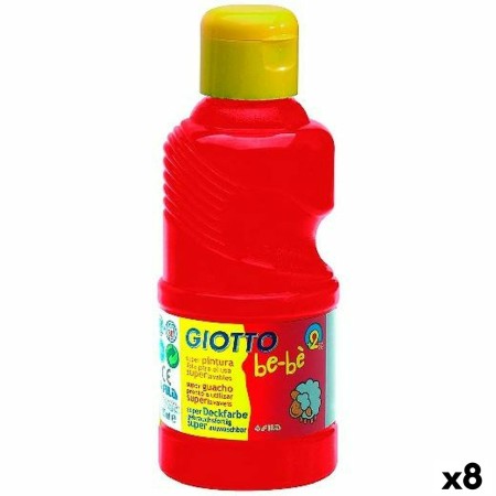 Témpera Giotto  Rojo 250 ml (8 Unidades)