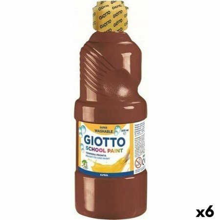 Gouache Giotto  Marron 500 ml (6 Unités)