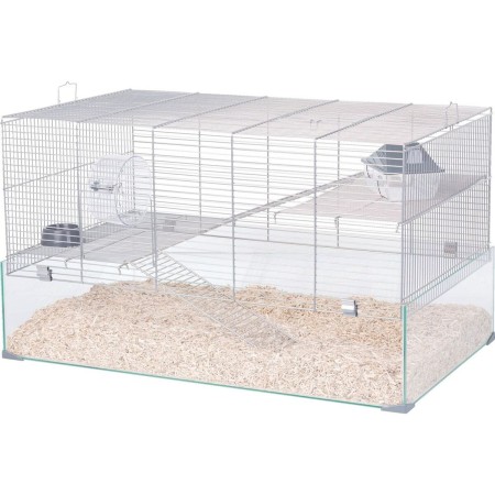 Cage Zolux 205664GRI Métal Plastique