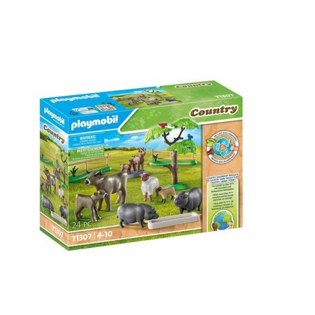 Playset Playmobil Country Animales 24 Piezas