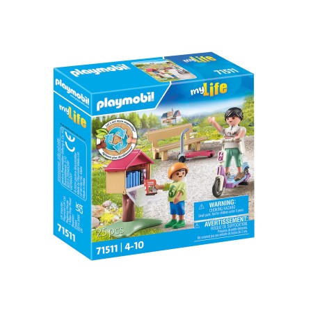 Playset Playmobil Color Moto 25 Pièces