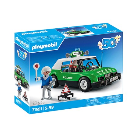 Ensemble de jouets Playmobil Police 23 Pièces