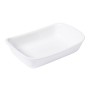 Plat de Four Pyrex Supreme Blanc Céramique (26 x 18 cm)