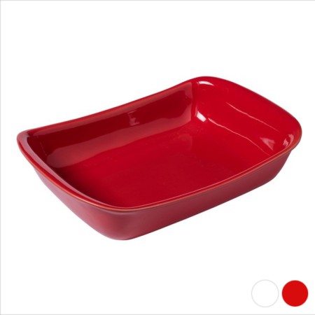 Plat de Four Pyrex Supreme Blanc Céramique (30 x 20 cm)