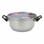 Casserole avec Couvercle en Verre Quid Habitat Acier inoxydable