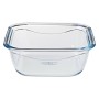 Boîte à lunch Pyrex Transparent Verre Borosilicaté